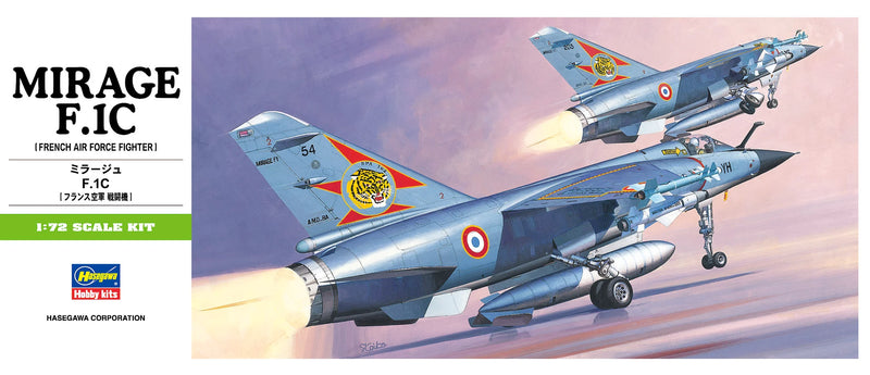 Hasegawa 1/72 Mirage F. 1C