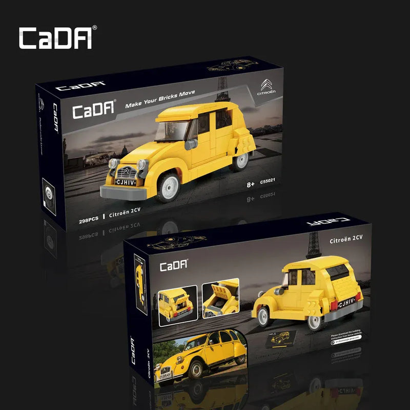 CaDA 1/24 Chassis Citroen 2CV (licensed) (298 pcs)