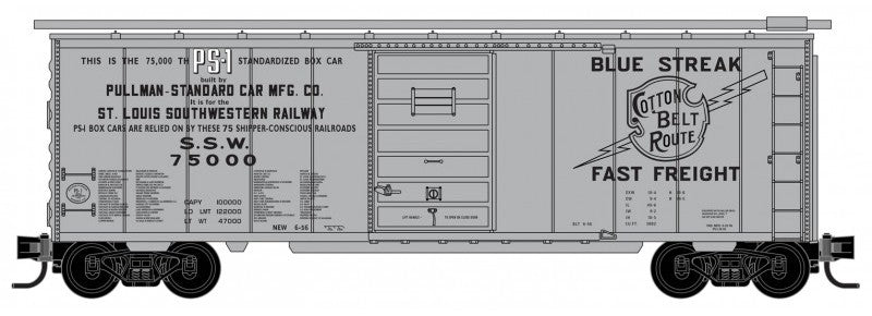 Micro-Trains N 02000327 PS-1 40' Box Car, Pullman-Standard Milestone Car 75,000