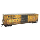 PREORDER Micro-Trains HO 560010007 50' Exterior Post Box Car Kit, Atchison Topeka & Santa Fe Ex-Railbox