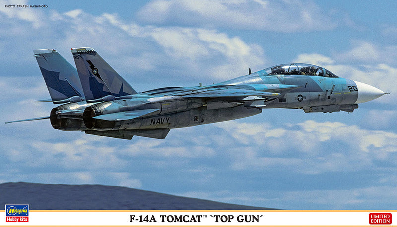 Hasegawa Models 2293 F-14A Tomcat “Top Gun” 1:72 SCALE MODEL KIT