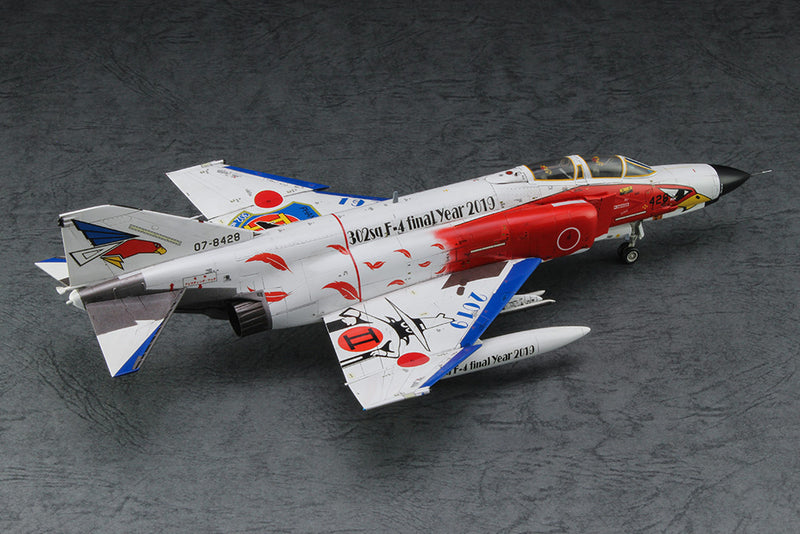 Hasegawa Models 2296 F-4EJ Kai Super Phantom “302SQ F-4 Final Year 2019” 1:72 SCALE MODEL KIT