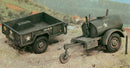 Italeri 229 250 gal.s Tank Trailer - M101 Cargo Trailer 1:35