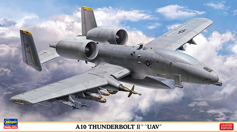 Hasegawa Models 2307 A10 Thunderbolt II “UAV” 1:72 SCALE MODEL KIT