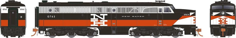 PREORDER Rapido 023561 HO PA-1 (DC/DCC/Sound): New Haven - McGinnis Scheme: