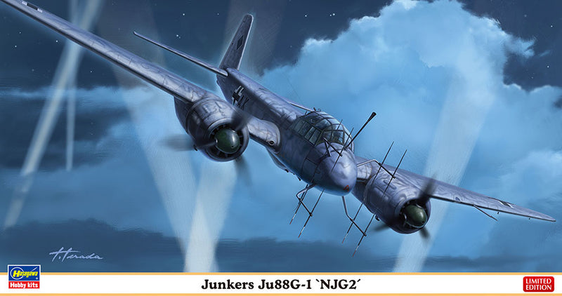 Hasegawa Models 2358 Junkers Ju88G-1 “2nd Night Fighter Wing” 1:72 SCALE MODEL KIT