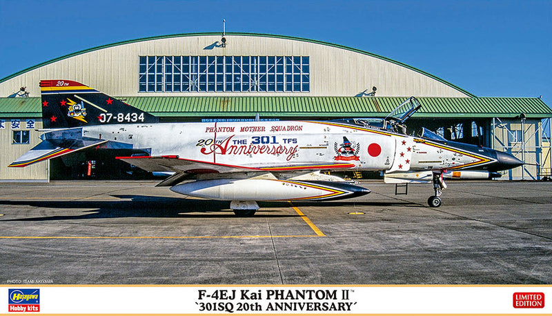 Hasegawa Models 2378 F-4EJ Kai Super Phantom “301SQ 20th Anniversary” 1:72 SCALE MODEL KIT