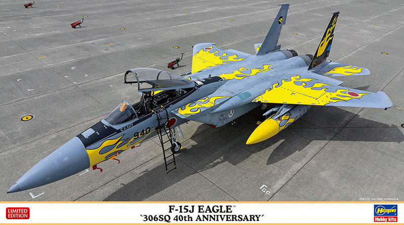 Hasegawa Models 2382 F-15J Eagle “306SQ 40th Anniversary Paint” 1:72 SCALE MODEL KIT