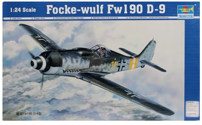 Trumpeter 1/24 Focke-wulf Fw190 D-9-02411