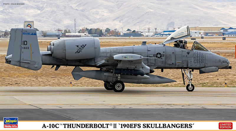 Hasegawa Models 2451 A-10C Thunderbolt II “190EFS Skullbangers” 1:72 SCALE MODEL KIT