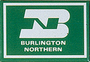 Phil Derrig Designs 7 Railroad Magnets, Burlington Northern