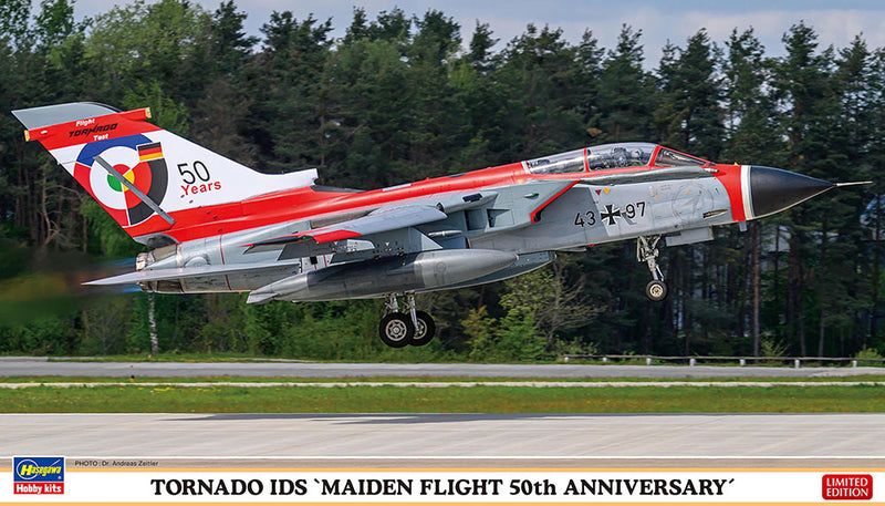Hasegawa 1/72 Modern European Jet Fighter, Tornado Ids "Maiden Flight 50Th Anniversary"