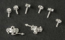 Details West HO 957 Bethlehem Model 22 Ground Throw Turnout Detail with Targets (2)