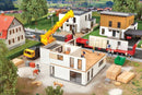 PREORDER Kibri HO 38335 Julia Cube House Under Construction Polyplate Kit | 76.49