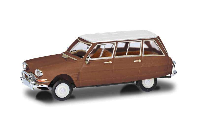 Herpa Models 038959 HO Citroen Ami 6 Break - Assembled -- Various Metallic Colors