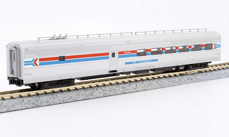 Kato 106-1971 Rainbow-Era 8-Car Set - Ready to Run -- Amtrak (Mixed Schemes), N