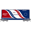 PREORDER Micro-Trains N 101100826 40' Smooth Side Hy-Cube Box Car , Burlington Northern Santa Fe