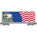 PREORDER Micro-Trains N 101100821 40' Smooth Side Hy-Cube Box Car , Canadian National