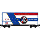 PREORDER Micro-Trains N 101100824 40' Smooth Side Hy-Cube Box Car , Lake State
