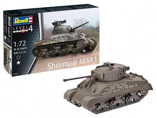 Revell Monogram Germany 03290 Sherman M4A1 1:72