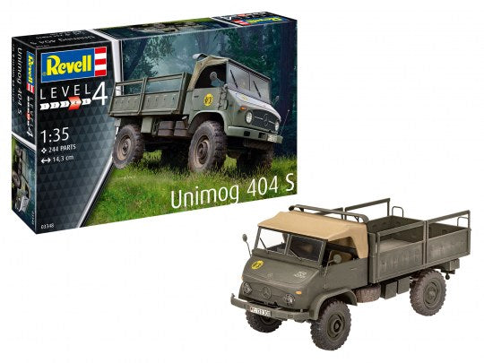 Revell Monogram Germany 03348 Unimog 404 S 1:35