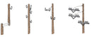 Italeri 404 Telegraph Poles 1:35
