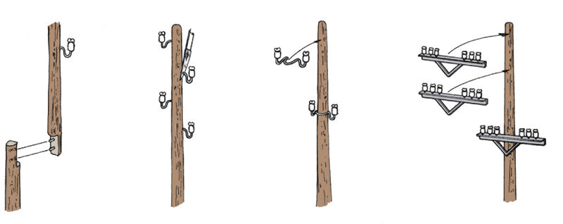 Italeri 404 - SCALE 1 : 35 Telegraph Poles