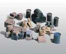 Woodland Scenics HO D203 Scenic Details, Tin Castings, Assorted Crates, Barrels & Sacks (13)