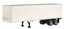Herpa HO 5272 40' Dry Box Van, White