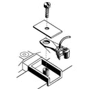 Kadee HO 120 SBE Bottom Shelf Whisker Metal Couplers with Gearboxes, Medium 9/32" Centerset Shank 2 Pairs