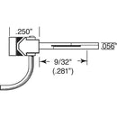 Kadee HO 148-50 #148-50 Bulk Pack, 50 Pairs #148 Whisker Metal Couplers, Medium (9/32") Centerset Shank