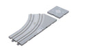 Kato N 40-103 Street Track, Unitram, Double Track Left Hand Curve 7-1/16" 180mm Radius 45 Degrees