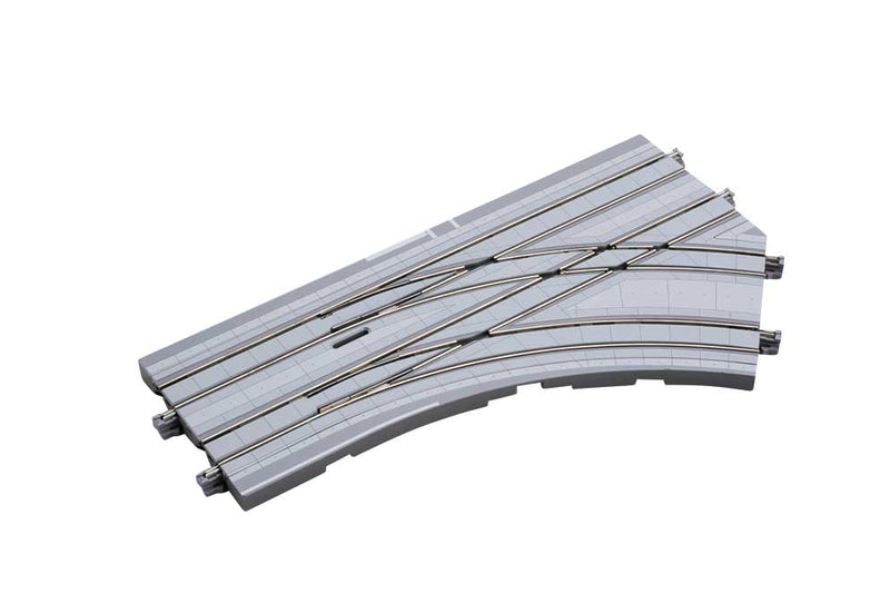 Kato N 40213 Unitram Street Double-Track Electric Turnout, Right Hand 7-3/32" Radius Diverging Route