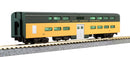 Kato N 106104LS1 CNW "400" EMD E8A and 5-Car Train-Only Set, LokSound, Lighting and DCC, Chicago & North Western (yellow, green)