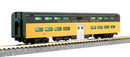 Kato N 106104LS1 CNW "400" EMD E8A and 5-Car Train-Only Set, LokSound, Lighting and DCC, Chicago & North Western (yellow, green)