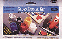 Rust-oleum 9115X Enamel Paint Sets, 6 Hobby & Home Colors, 1 Thinner, 1 Paint Brush, 1 Tray
