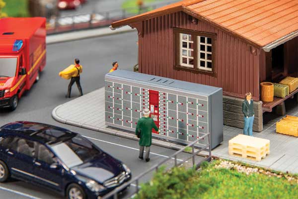 Faller Gmbh 180282 Lockers -- pkg(2), HO Scale