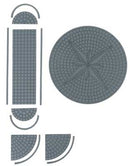 Faller Gmbh 180277 Mini Roundabout and Traffic Island, HO Scale