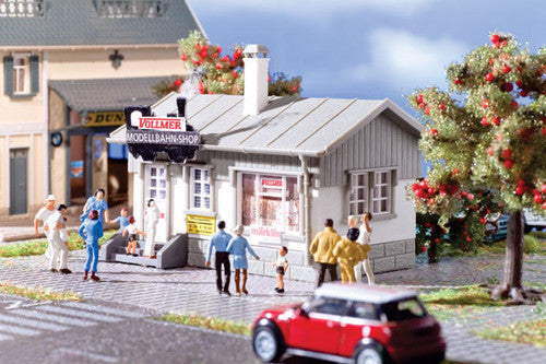 Vollmer HO 42418 Model Train Shop Kit