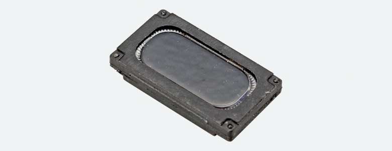 ESU 50342 Rectangular Speaker with Enclosure, 8 Ohm, 1/2 Watt, 11/32 x 1/2 x 1/8" 9 x 13 x 3mm
