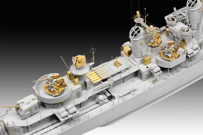 Revell Monogram Germany 05179 German Destroyer Class 119 (Z1/Z5) 1:144