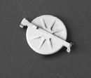 Detail Associates HO FC-6218 Covered Hopper Hatch Set, Round (8)