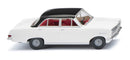 PREORDER Wiking HO 84706 Opel Rekord white with black