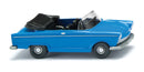 PREORDER Wiking HO 12103 DKW Cabrio Convertibe blu