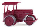 Wiking HO 89805 1956 Bolling Ruthemeyer Road Roller, Red