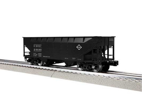 Lionel O 2442319 AAR 2-Bay Offset Hopper, 3-Rail, Erie Set