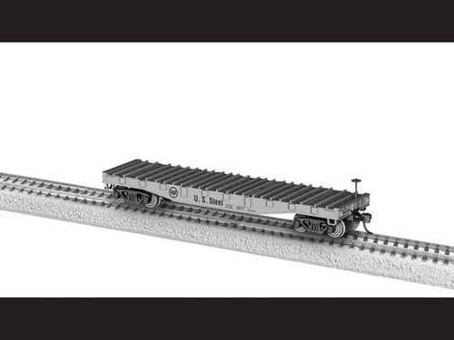 Lionel HO 2454430 40' Steel-Deck Steel Mill Flatcar, US Steel