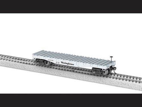 Lionel HO 2454440 40' Steel-Deck Steel Mill Flatcar, Westinghouse