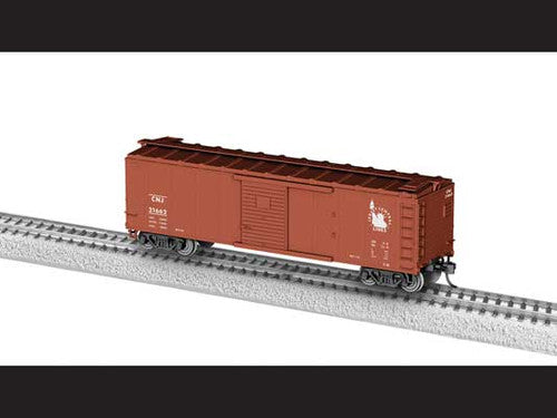 Lionel HO 2454200 40' Steel Flat-End Boxcar, Central Railroad of New Jersey