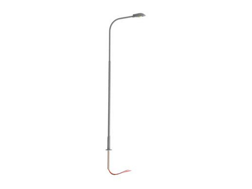 Lionel HO 2456083 Single-Arm Cobra-Head Warm White LED Street Light/Lamp Gray Mast (3)